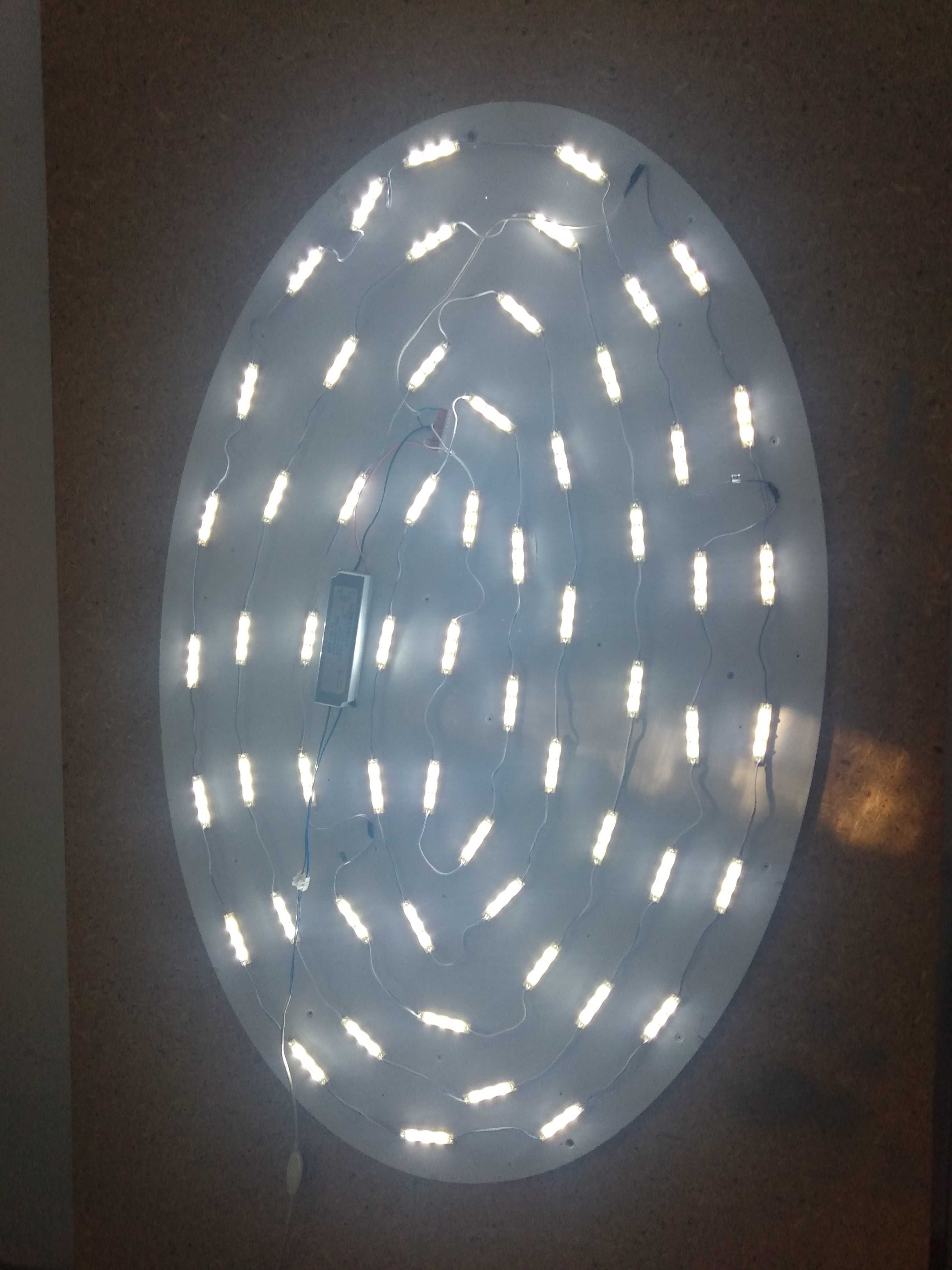 Kaseton neon baner reklama  LED owalny 150x95 2 szt