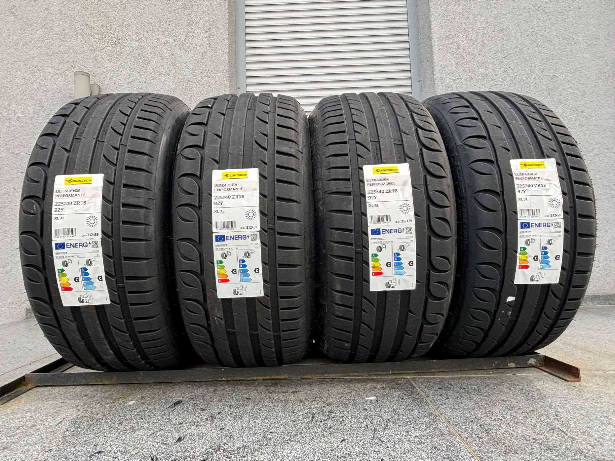 x4 letnie 225/40R18 Kormoran UHP 92Y XL prod. 2024 rok! gwarancja