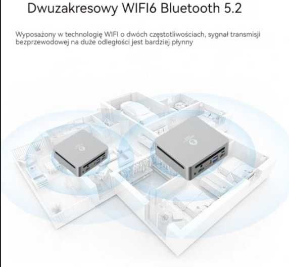 Mini PC GenMachine AMD Ryzen 7 R7-4700U DDR4 16GB/512GB WIFI6/Win 11