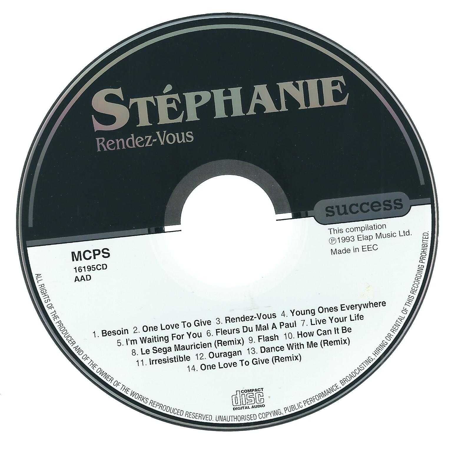 CD Stephanie - Rendez-Vous (1993) (Success)