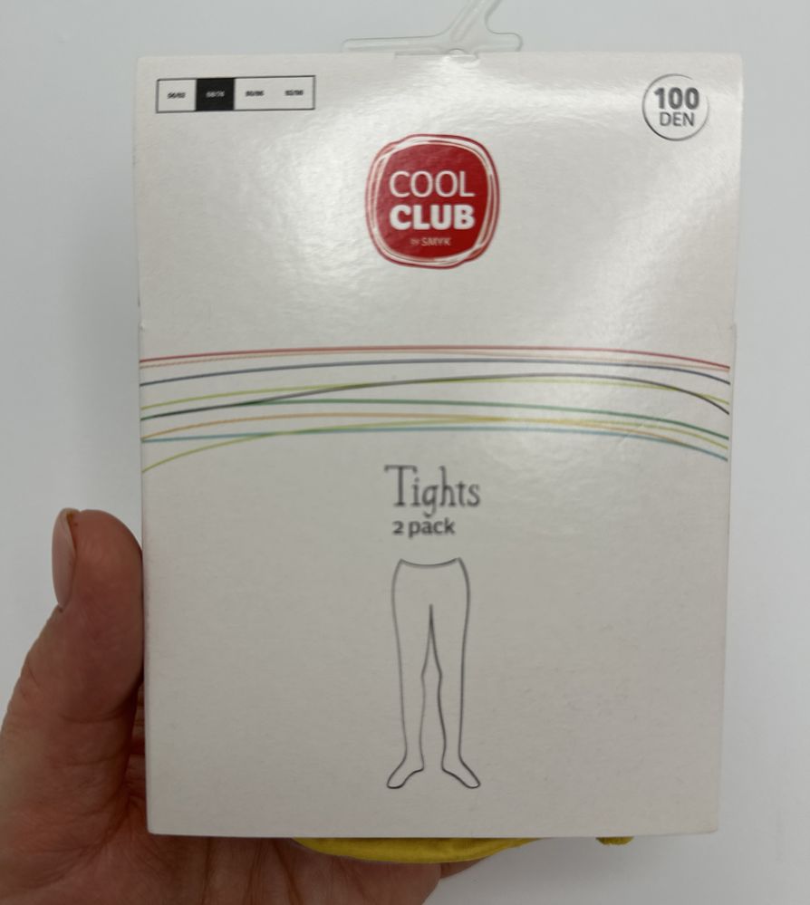 Колготки cool club для дівчинки яскраві демісезонні