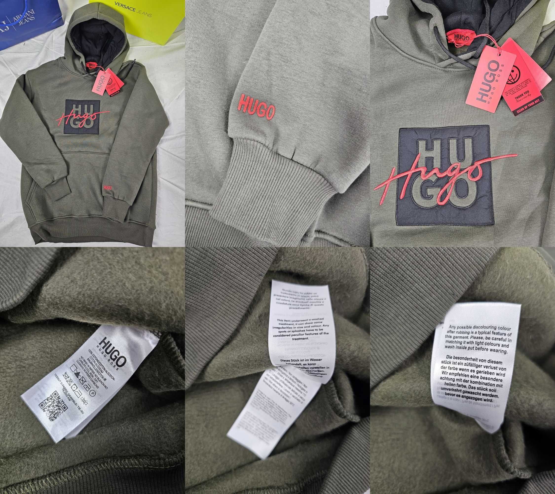 Bluza męska z kapturem Hugo Boss Karl Lagerfeld bluzy