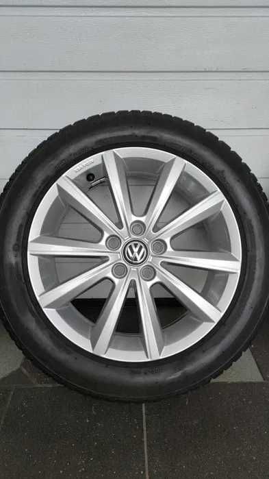Koła Vw Polo VI Skoda 16" opony zima 185/60/16 Bridgestone (OL1529)