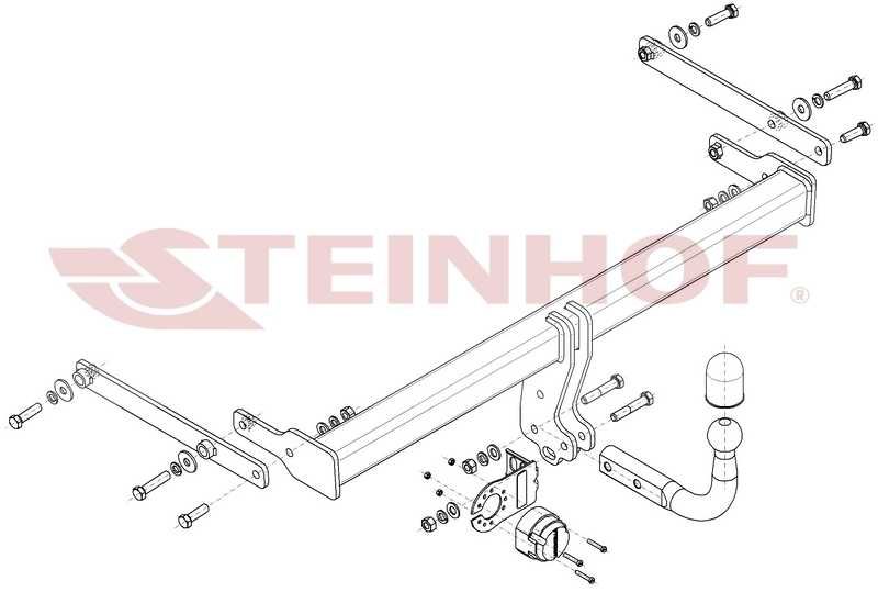 HAK HOLOWNICZY + Moduł 7P do Mazda 3 (BP) Sedan od 2019