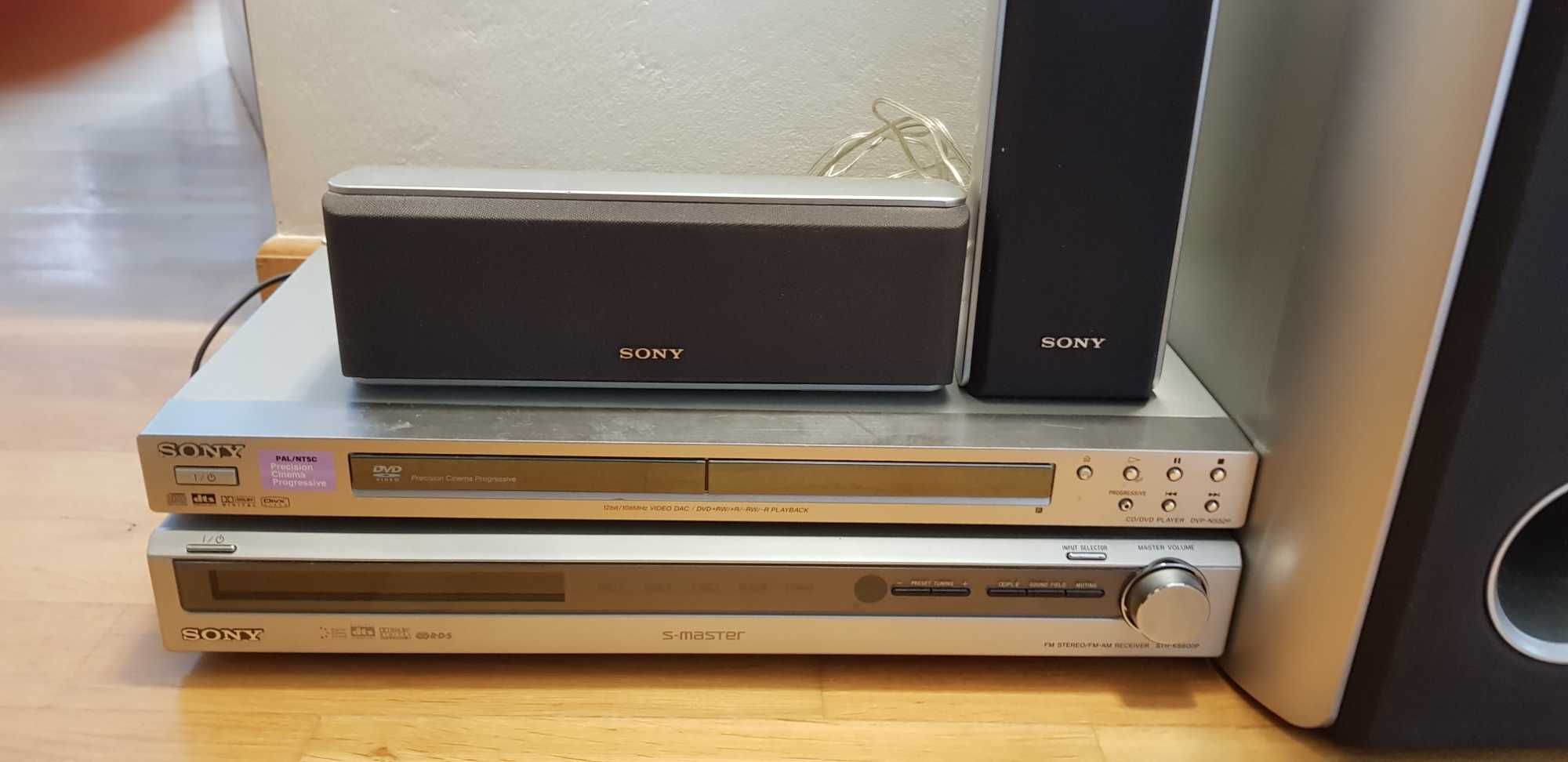 Kino domowe SONY STR-KS600P,DVD DVP-NS52P