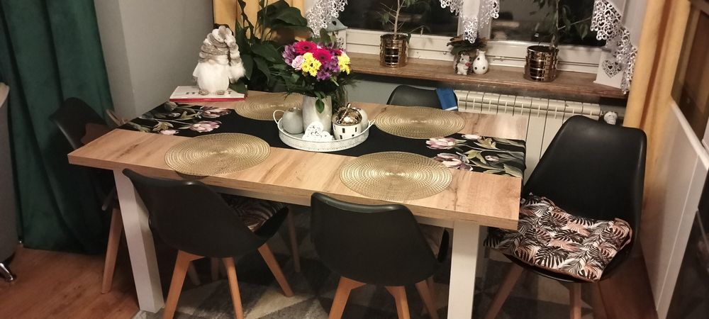 Stół prostokątny rozkładany