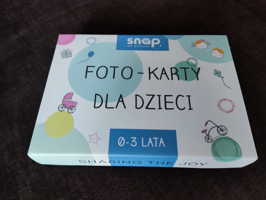 Foto karty dla dzieci 0-3 lata-Snap the moment