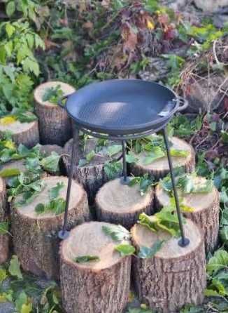 Узбецький казан чугун чавунний wok 12 л з кришкою - сковородою - гриль