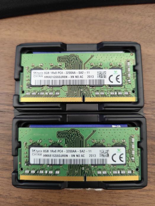 Memórias DDR4 SK HYNIX 2x 8Gb