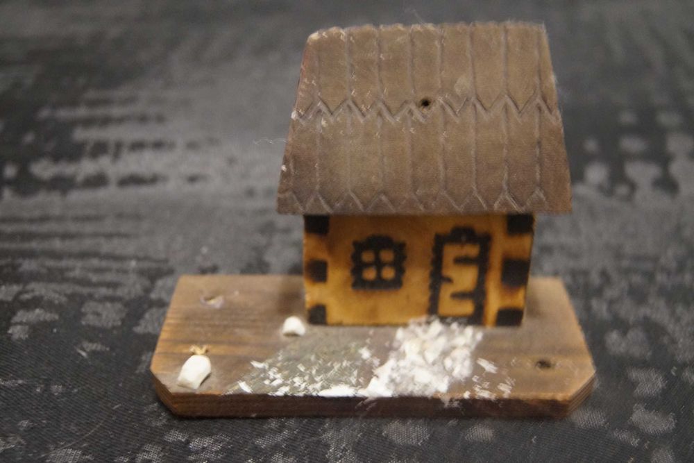 góralski domek  12 x 10 x 5,5 cm