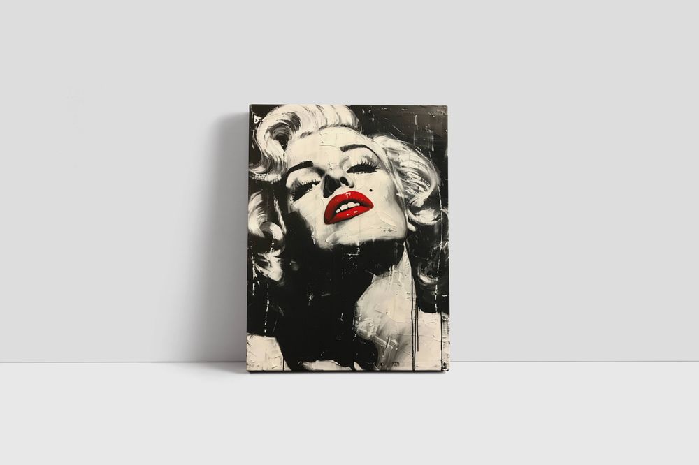 Obraz na płótnie Marilyn Monroe 90x120 cm - Styl Pop-Art