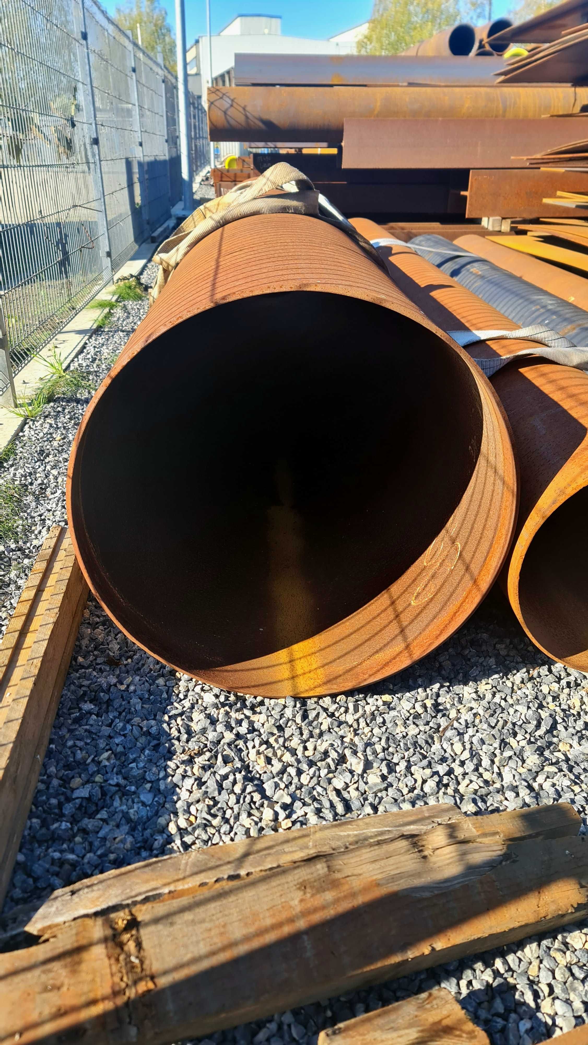 Rura stalowa ze szwem spiralnym grubościenna fi 711x8,8 L-4000