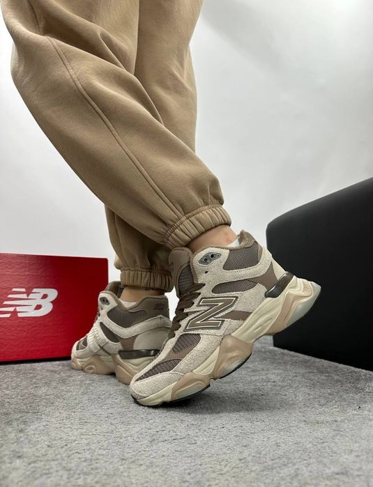 Жіночі Зимові Кросівки New Balance 9060 Gore-Tex Fur High з хутром