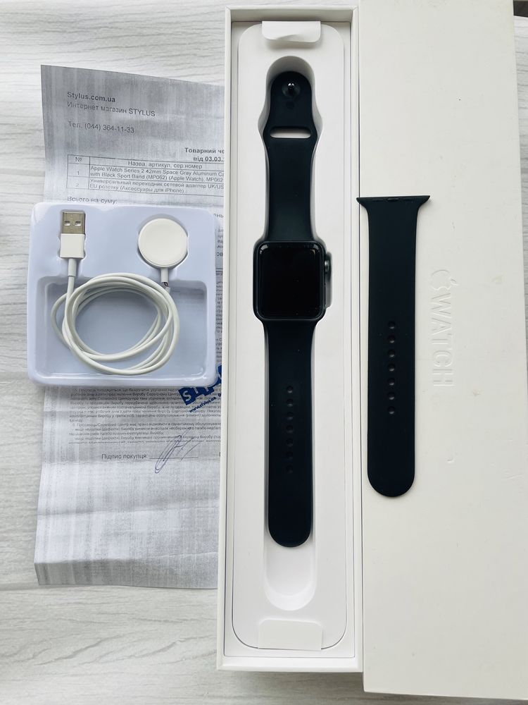 Apple Watch Series 2 42 mm Space Gray Aluminum Case