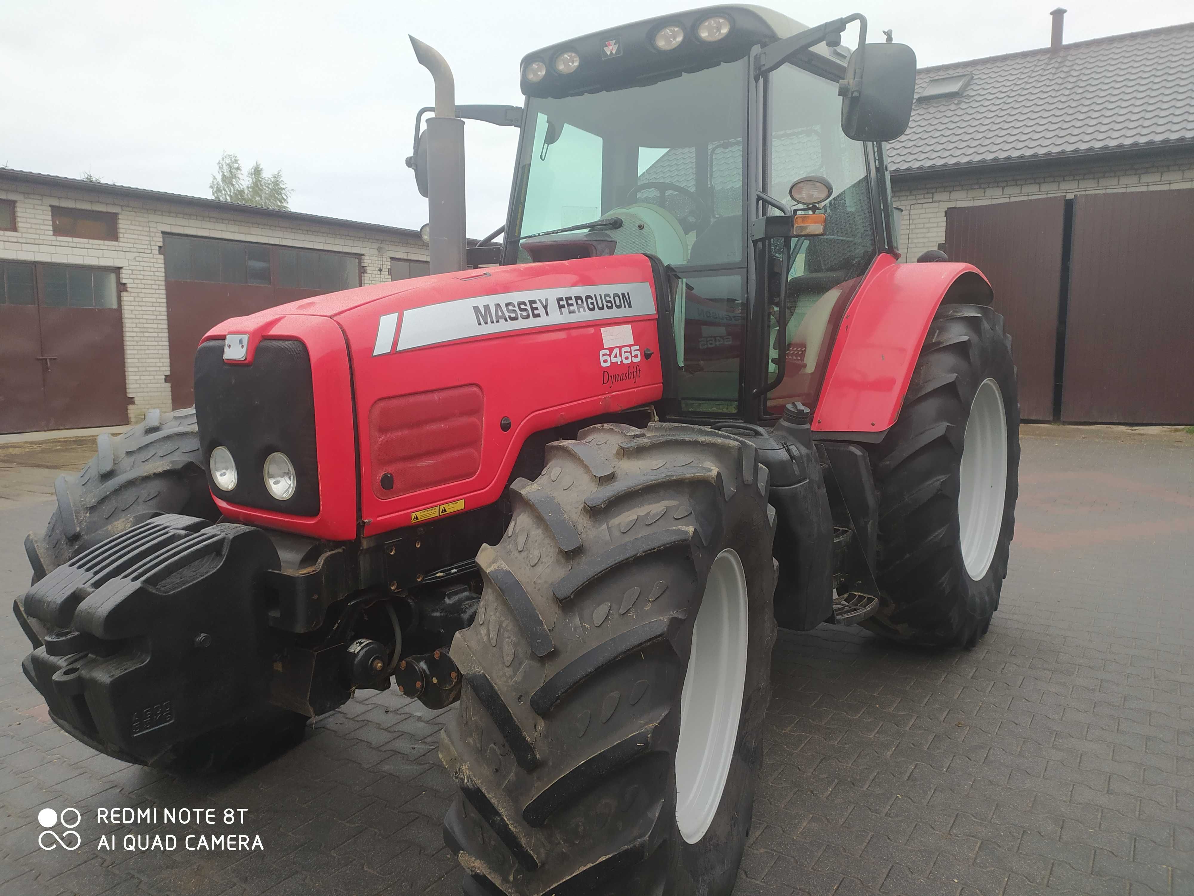 Massey Ferguson 6465 sprowadzony BRUTTO 2004r