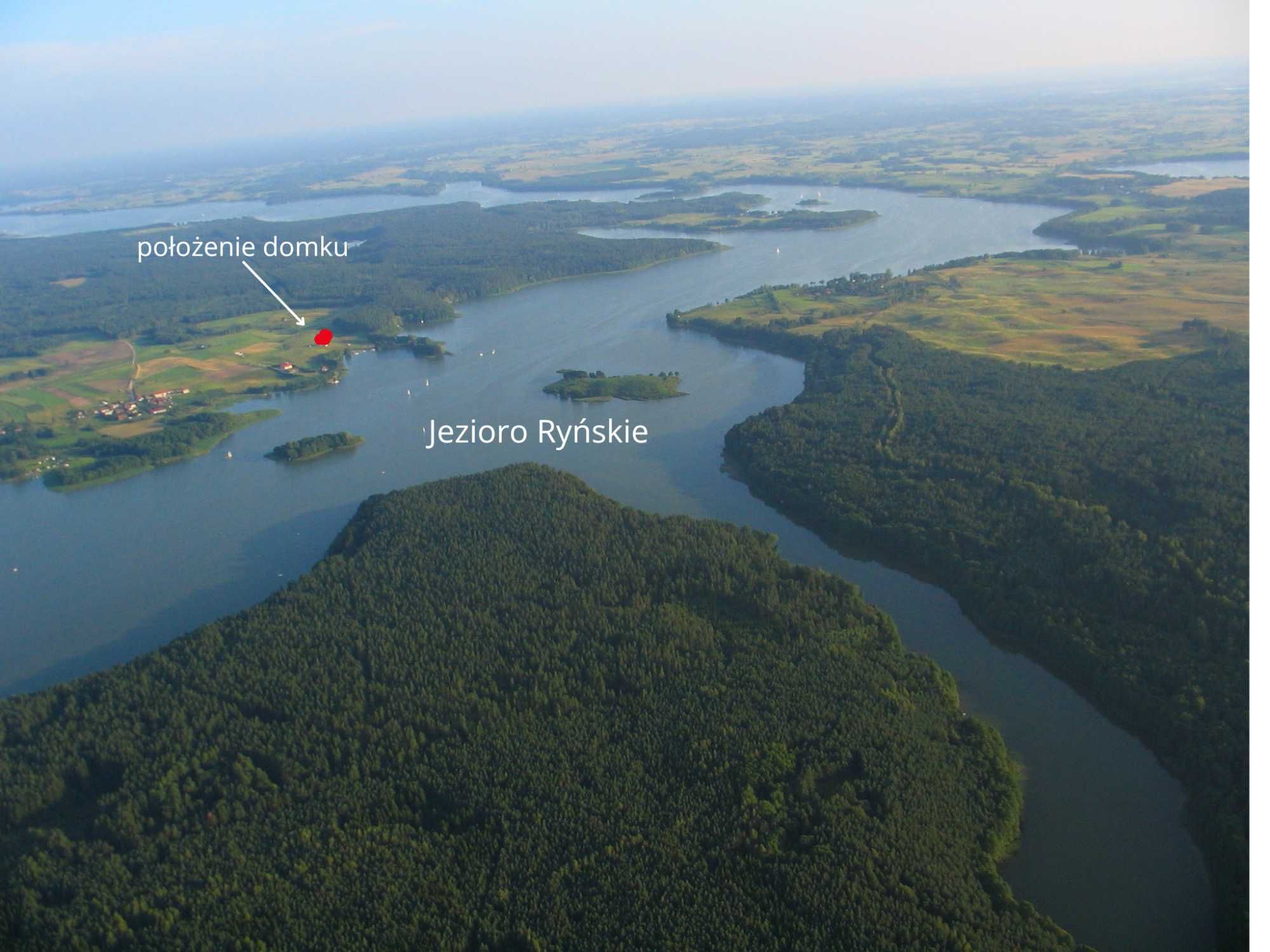 Mazury Domek z Pięknym widokiem na jezioro  WOLNY: 2-7 SIERPIEŃ