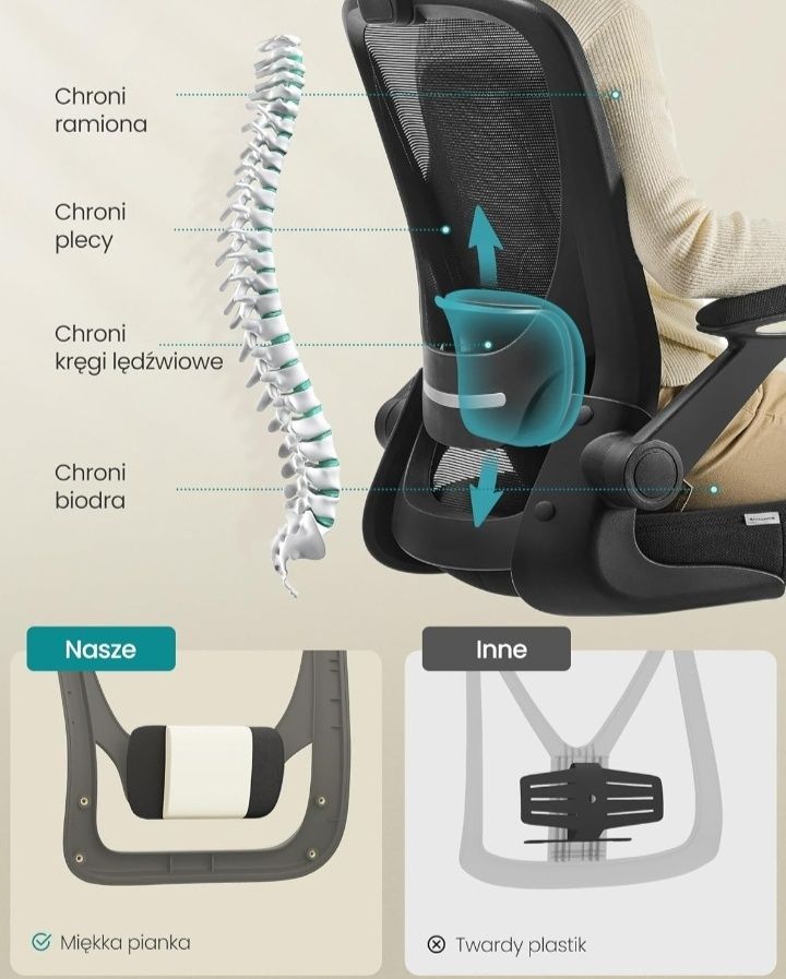 Ergonomiczne krzesło biurowe