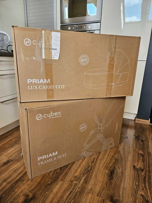 Cybex Priam 2.0 gondola spacerówka stelaż komplet Deep Black