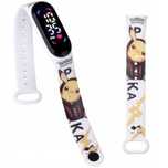 Zegarek Cyfrowy Kolor Led Pikachu Pokemon Watch Band Dla Dzieci