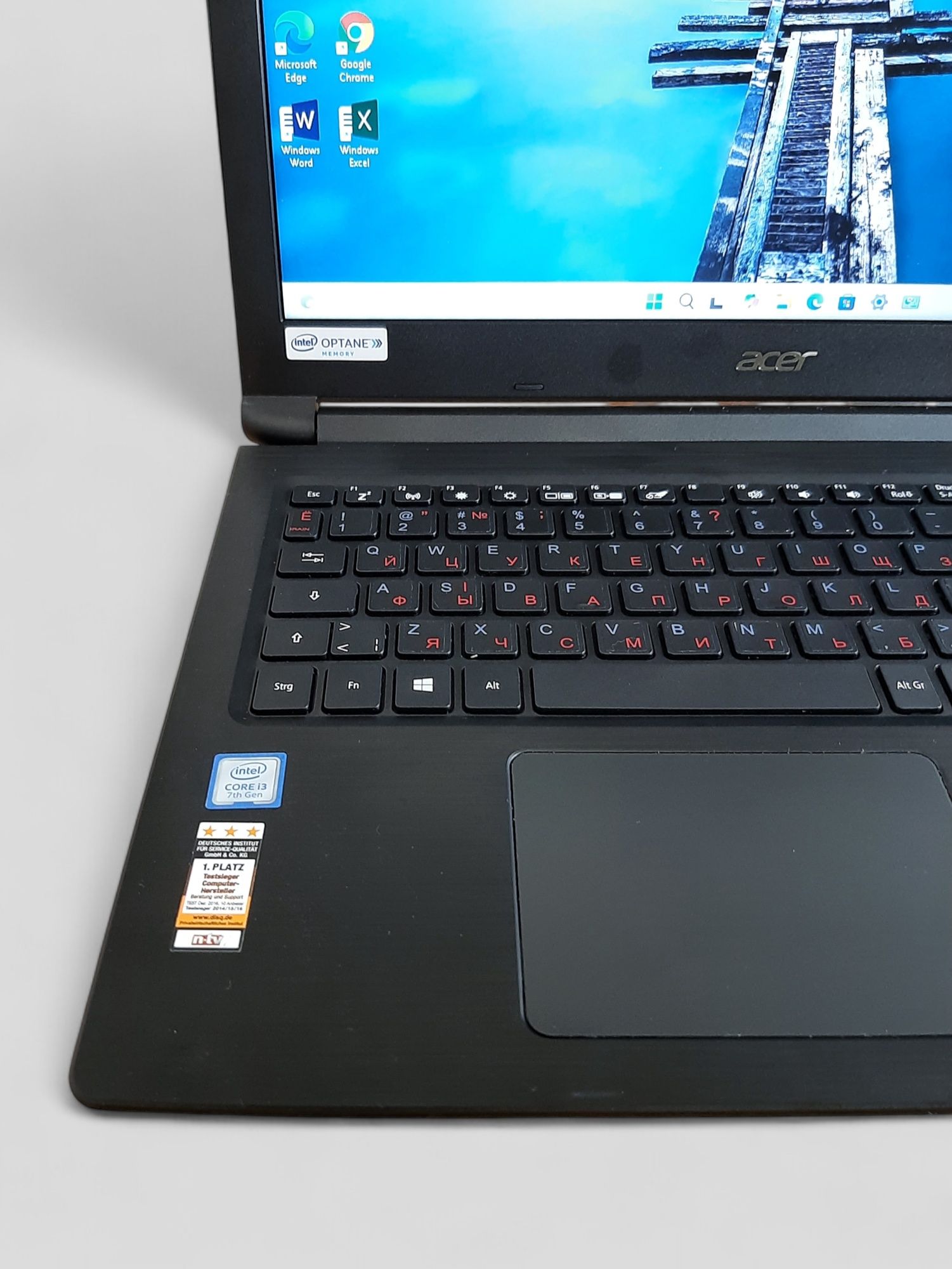 Ноутбук Acer Aspire A315 i3-7020U 8GB DDR4 SSD+HDD 1000GB 15.6"
