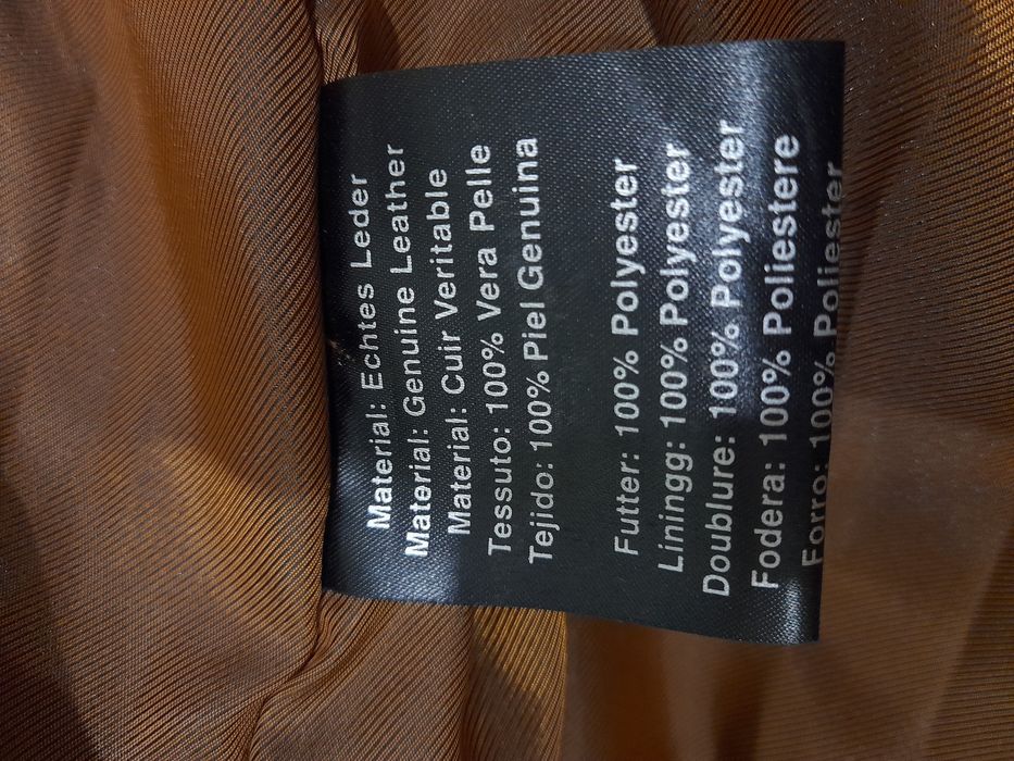 Кожаная дубленка-авиатор французского бренда MAZE