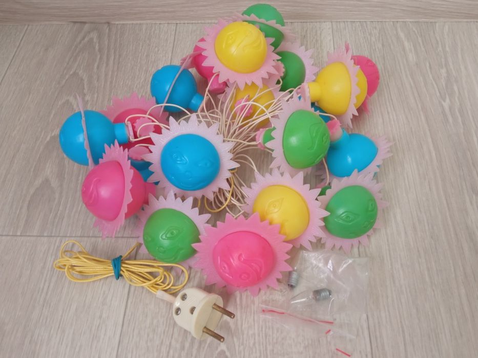 Новогодняя гирлянда ШИШКИ времён СССР