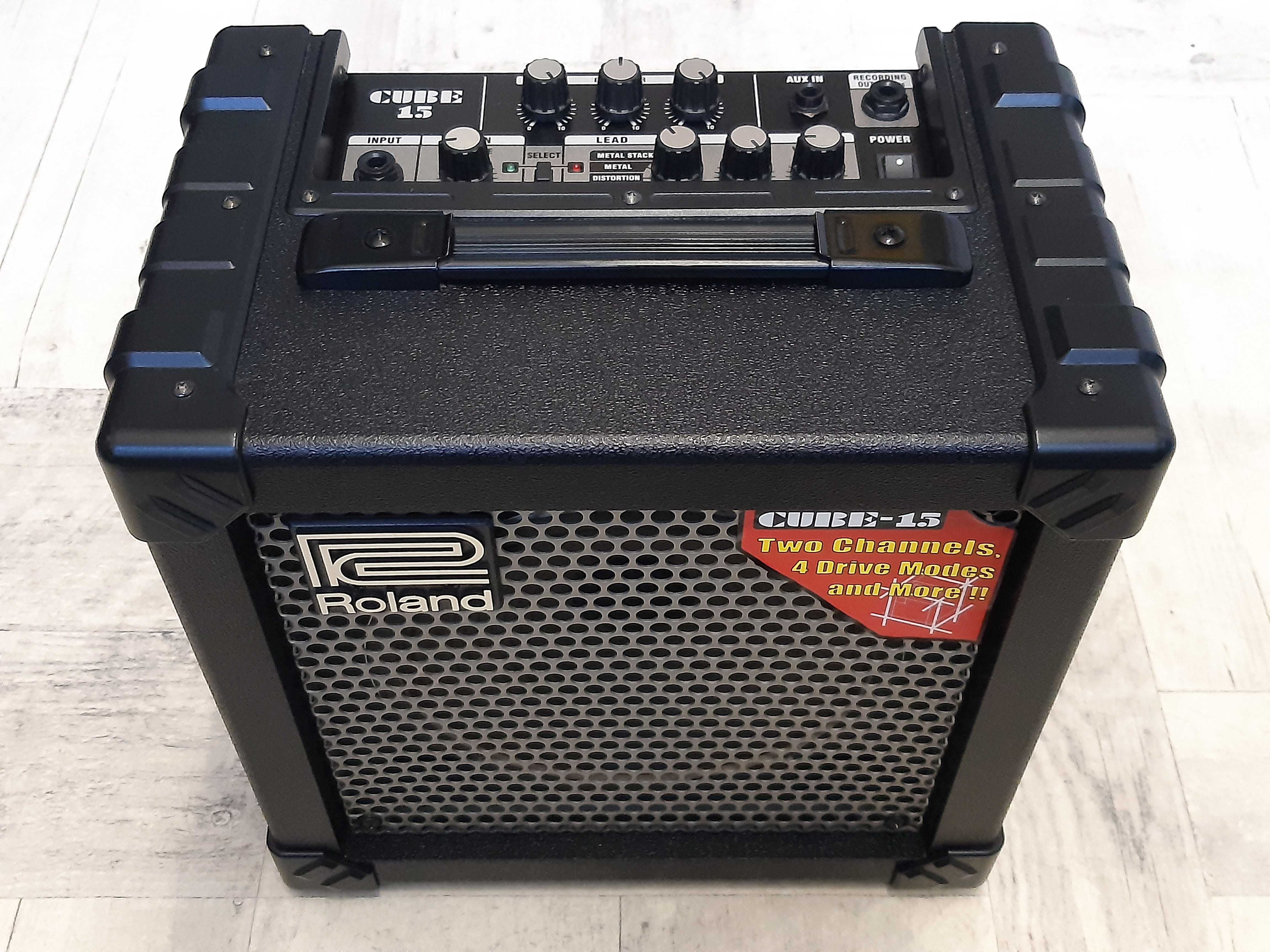 Wzmacniacz Gitarowy Roland Cube 15 -przestery- Boss - NR1 do Metalu