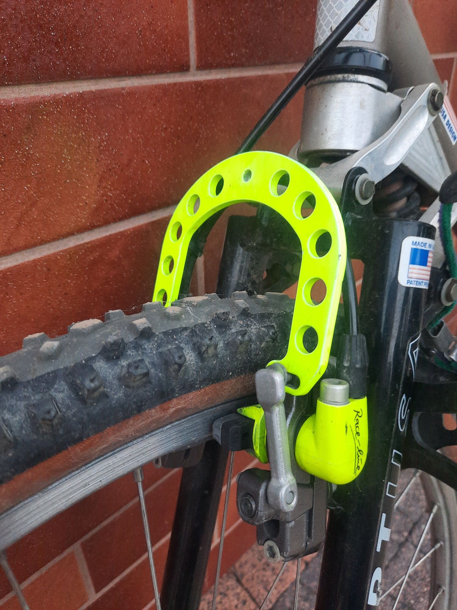 hamulce hydrauliczne magura race line HS neon retro mtb
