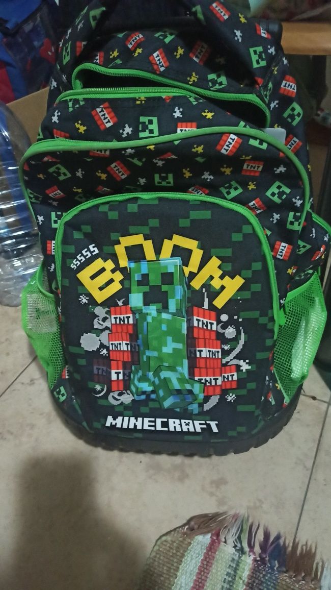 Mochila/troley Minecraft