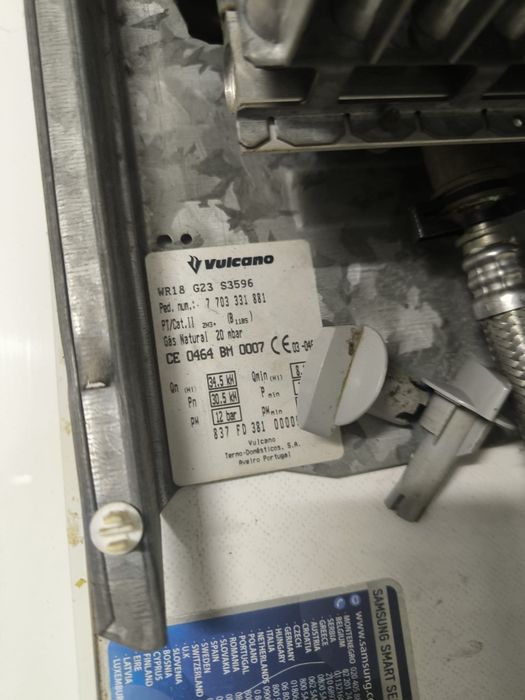 Esquentador Vulcano inteligente Gás Natural