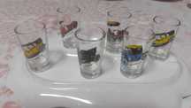 6 copos pequenos shot