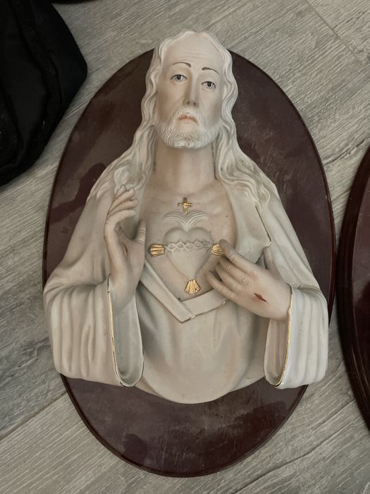 Estatua nossa senhora e jose