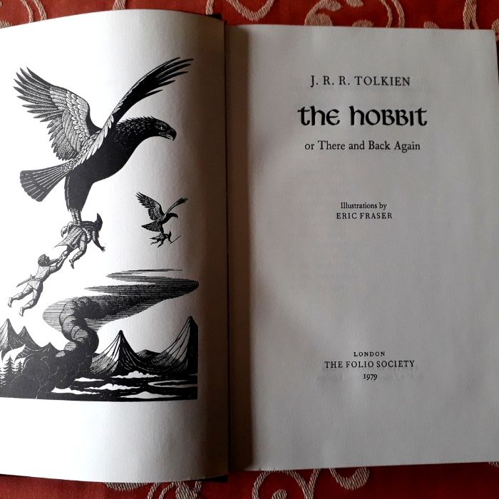 J R R Tolkien - Hobbit - Folio Society Edition Slipcase 1979