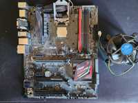 Motherboard Asus Z170 Pro Gaming + Intel i5 6500 + RAM 4GB
