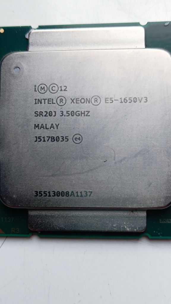 Procesor INTEL XEON E5-1650 v3 3.5GHz LGA2011-3 SR20J