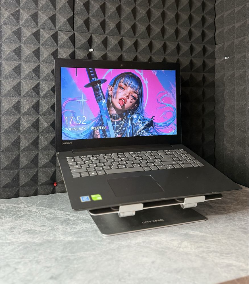 Ігровий Ноутбук Lenovo / NVIDIA MX110 / 12GB DDR4 / SSD + HDD