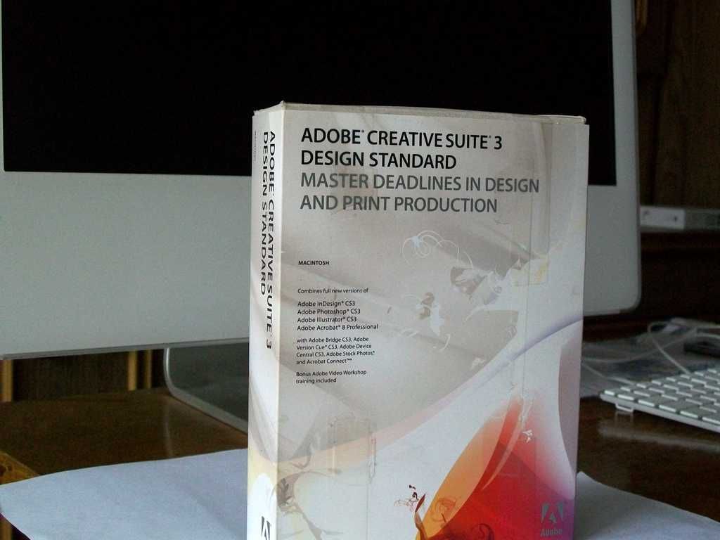 Adobe CS3 Standard, Photoshop 10.0 Box, Mac - działa