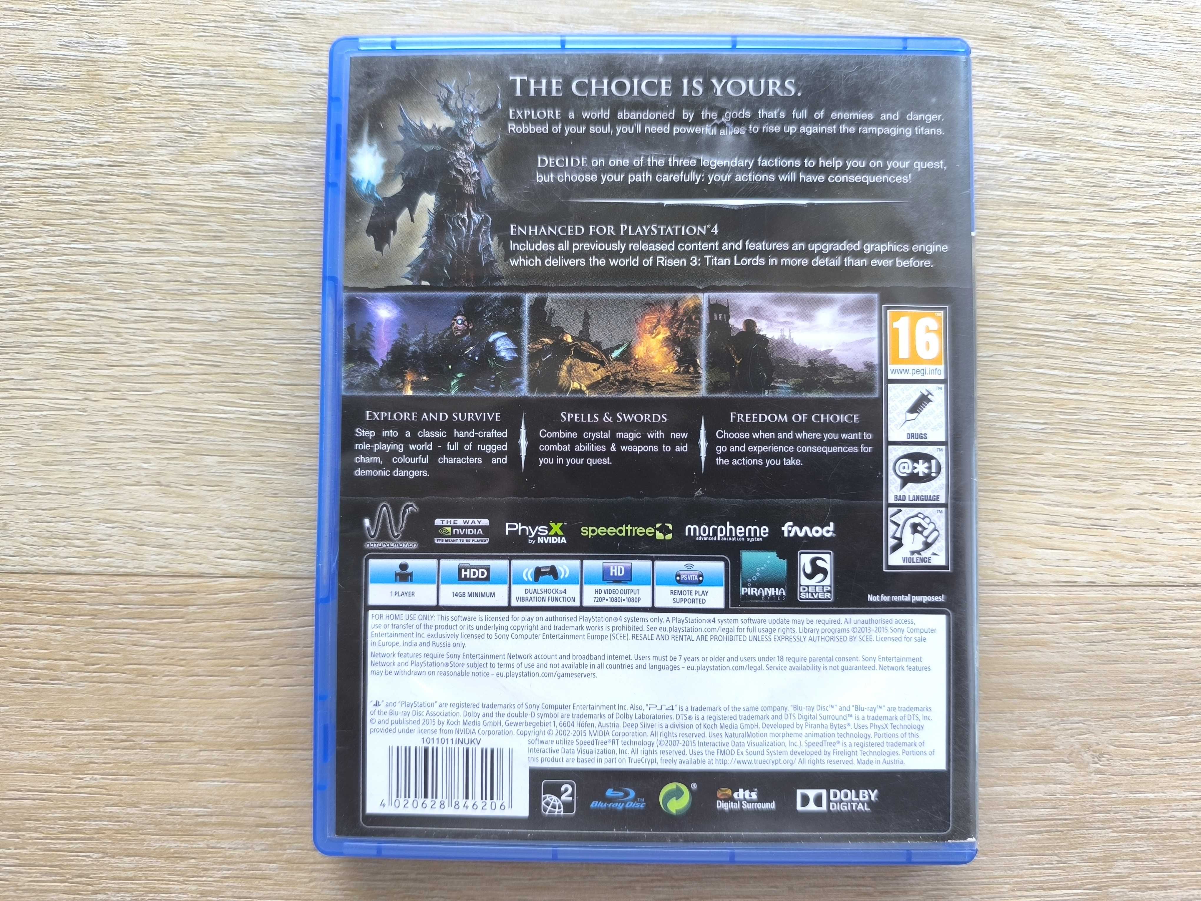 Risen 3 Władcy Tytanów - Enhanced Edition [PS4] [PS5] (POLSKA WERSJA)
