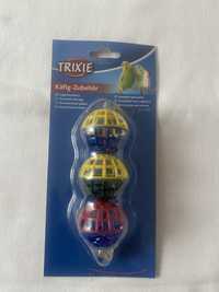 Trixie - 3 piłeczki z dzwoneczkiem dla ptaków