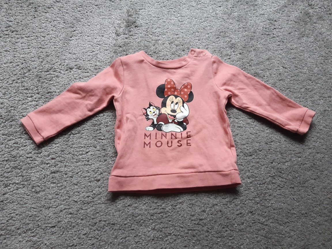 Komplet bluza Myszka Minnie i leginsy C&A 86 cm