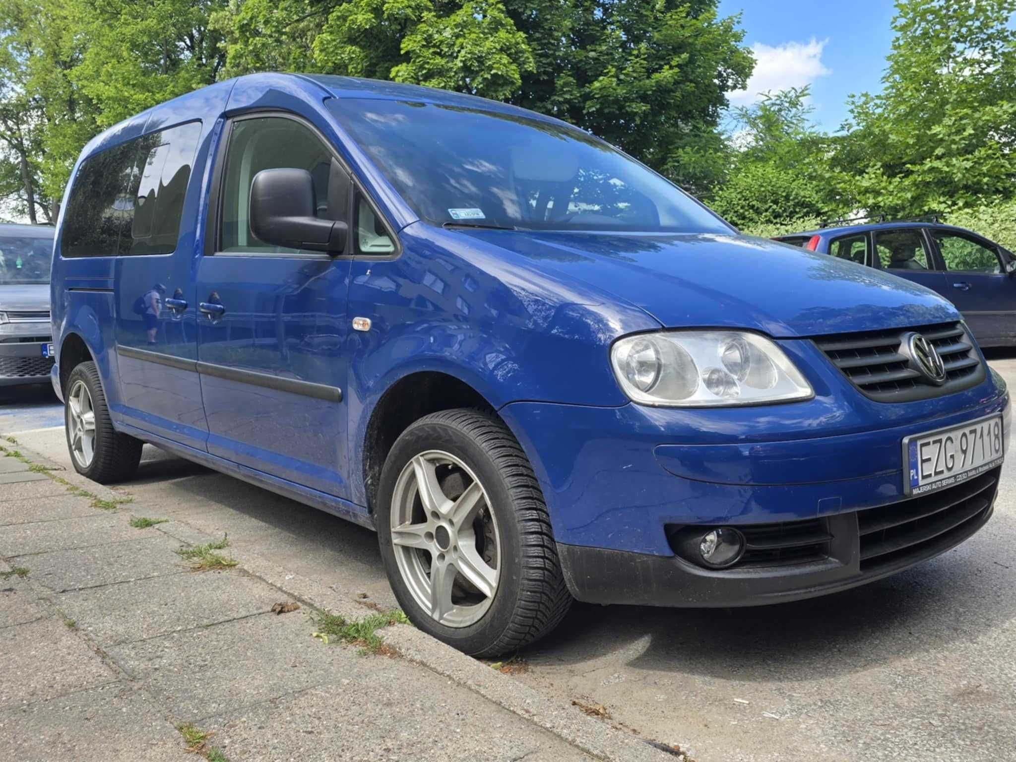 VW Caddy Pojazd do przewozu osoby niepełnosprawnej!!!