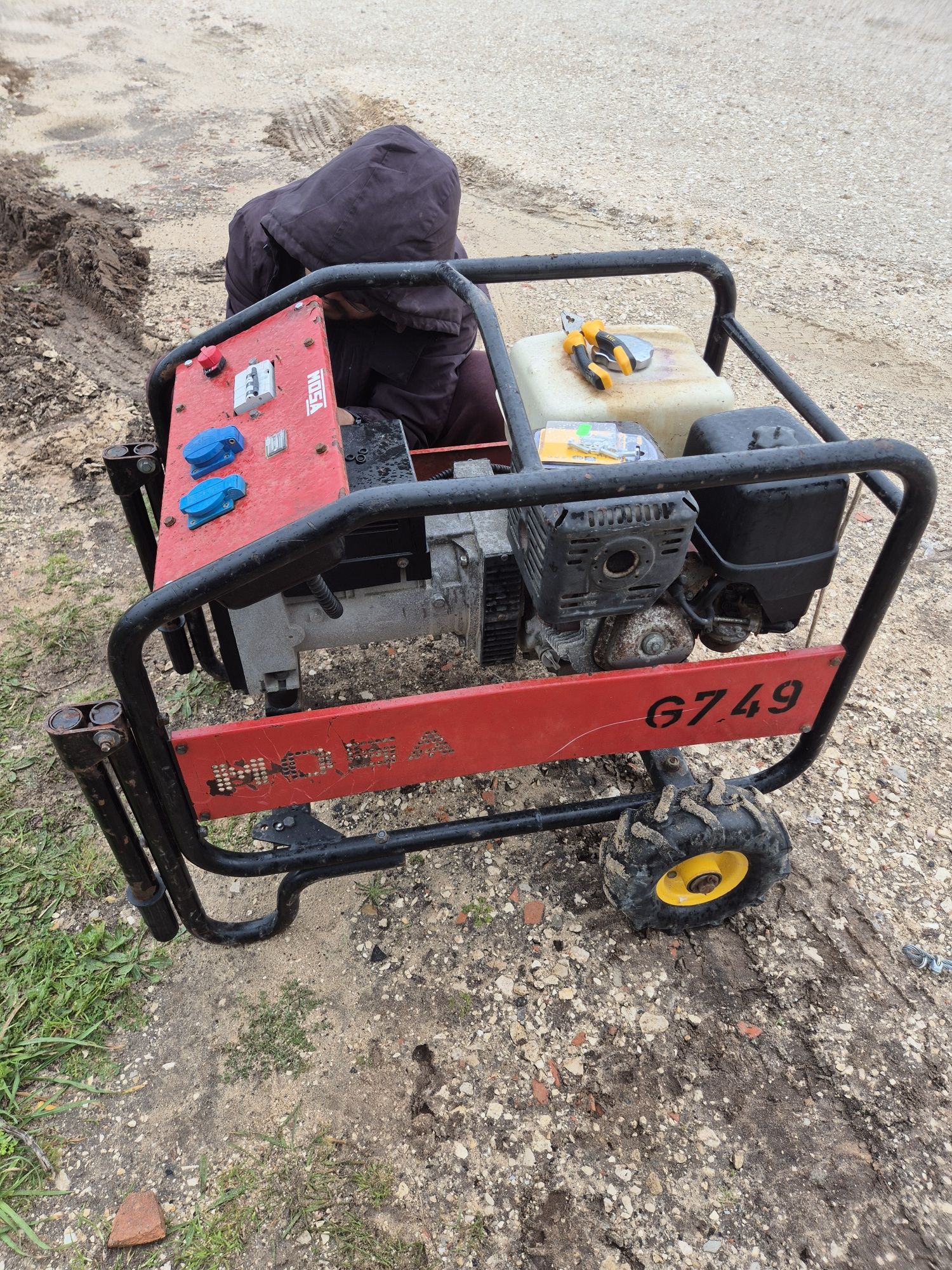 Gerador musa com motor de Honda