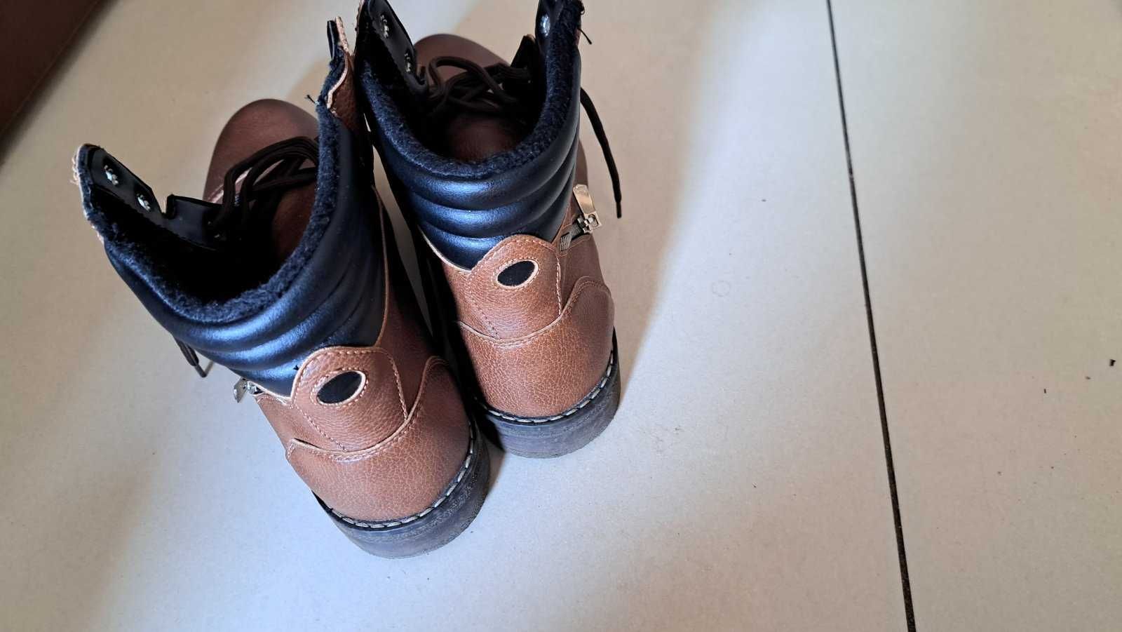 Trapery męskie skórzane rozmiar 43