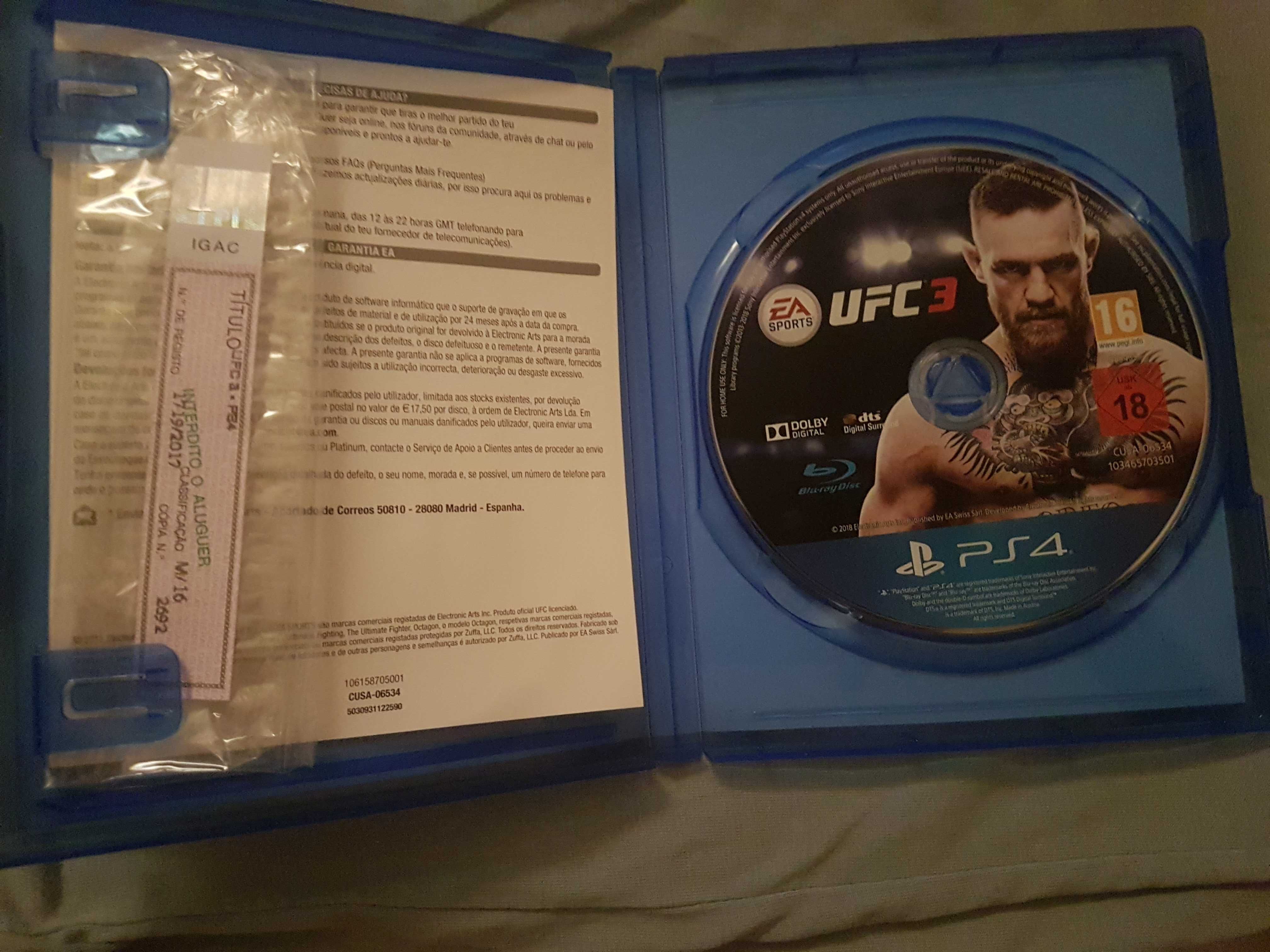 Jogo UFC 3 - PS4