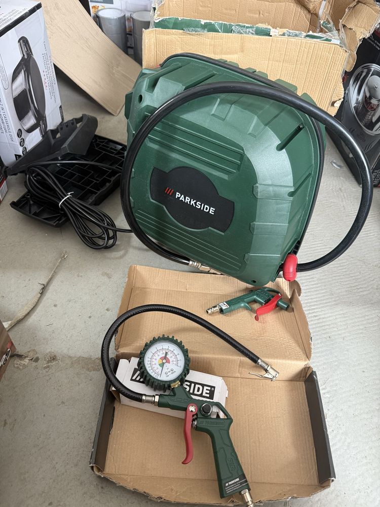 компрессор Parkside PKS 1100 A1 з автоматичним шлангом
