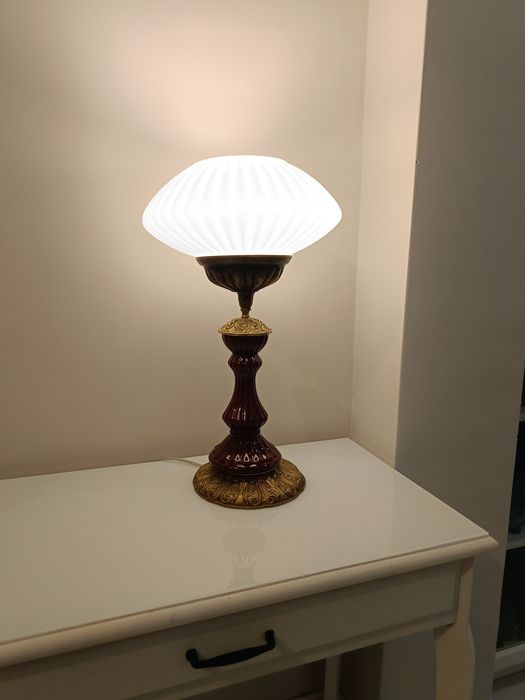Lampa mosiężna...