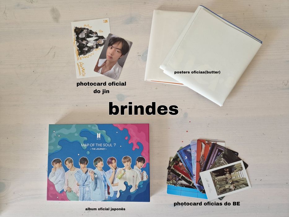 BTS ÁLBUNS (com brindes oficiais)