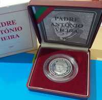 500$00 de 1997, lll Centenário morte Padre António Vieira Prata proof