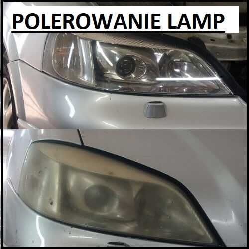 Polerowanie reflektorów, lamp samochodowych