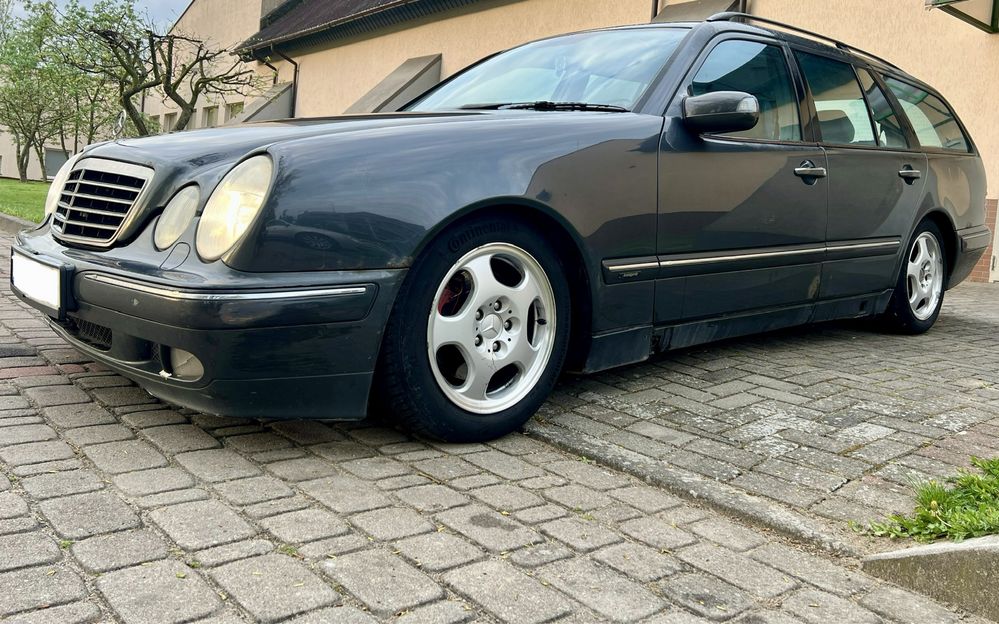 Mercedes w210 c280 M112 V6 manual Avangarde Kombi s210 xenon CZĘŚCI